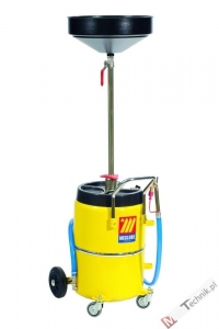 MECLUBE Zlewka oleju ze zbiornikiem ciśnieniowym 65 l