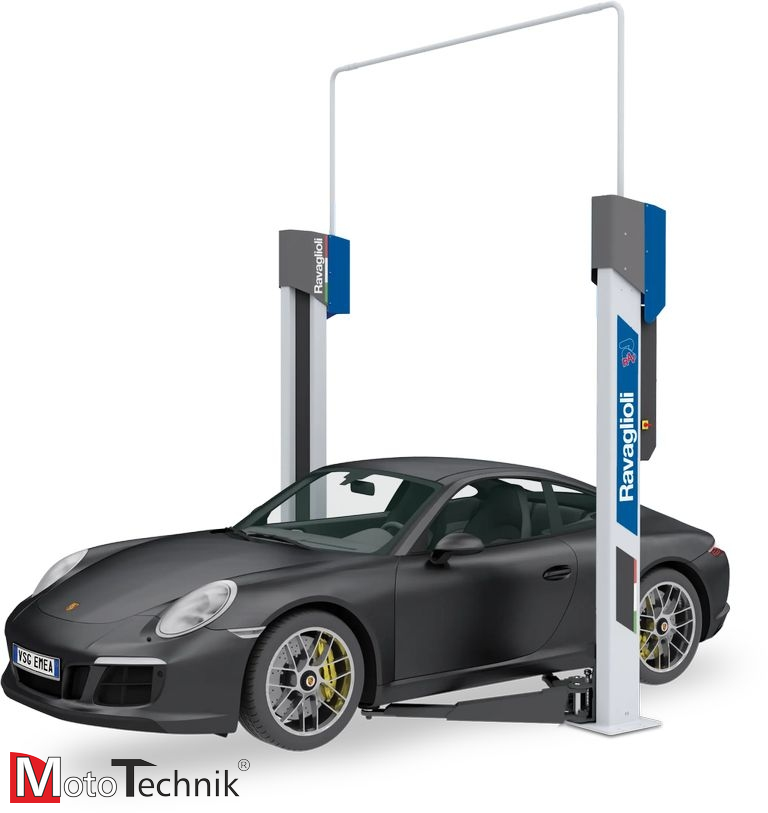 Podnośnik śrubowy dwukolumnowy RAVAGLIOLI KPX32ER (e-set)