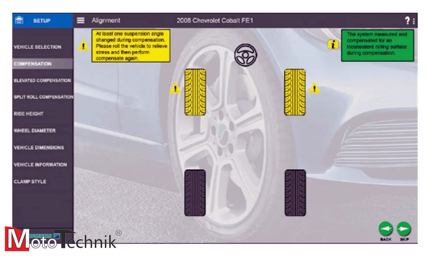 Urządzenie do Geometrii HOFMANN Geoliner ® 770 XD AC400 3D