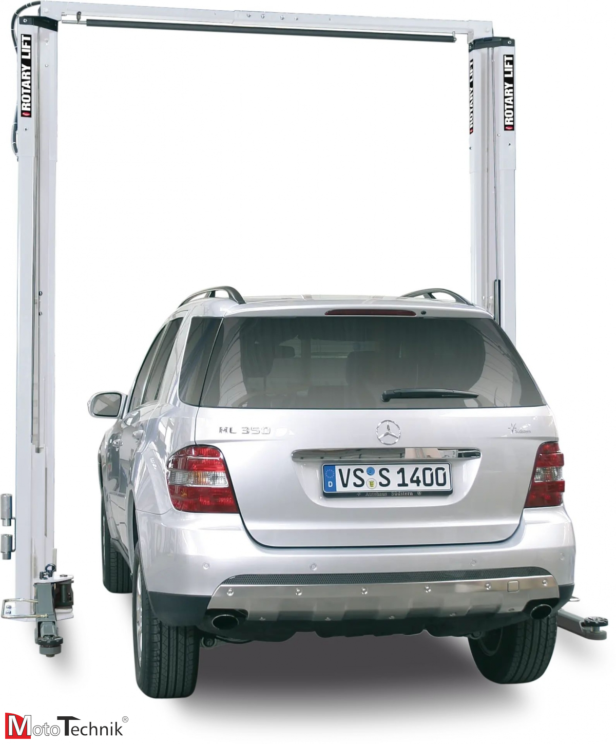 Podnośnik hydrauliczny 2-kolumnowy ROTARY SPOA3TS-5-EH2 (3,5 t.)