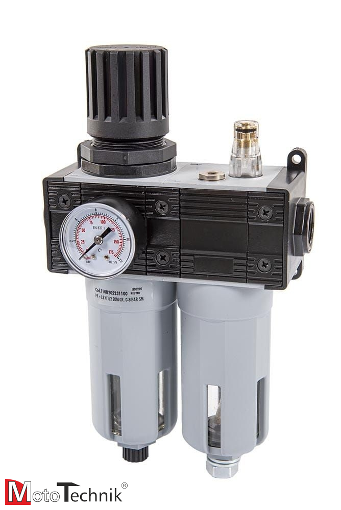 Blok przygotowania powietrza MRCLUBE - REDUKTOR-ODWADNIACZ-NAOLEJACZ - 1/4