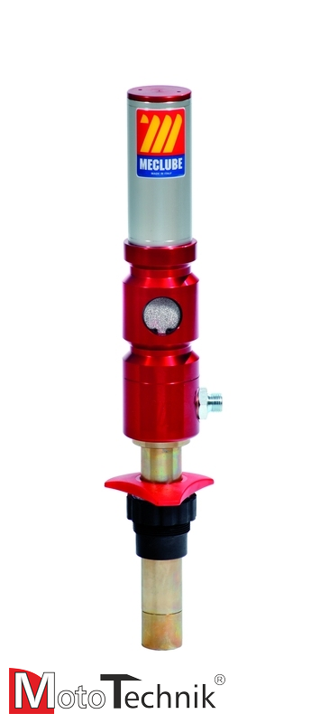 MECLUBE Meclube - Kompletne stanowisko do pneumatycznej dystrybucji oleju z 1 beczki 180-220 L (wąż w zwijaku kasetowym)